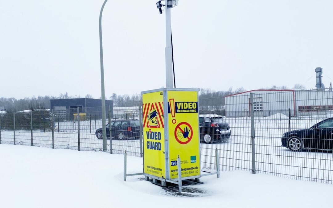 Schnee lässt Video Guard kalt