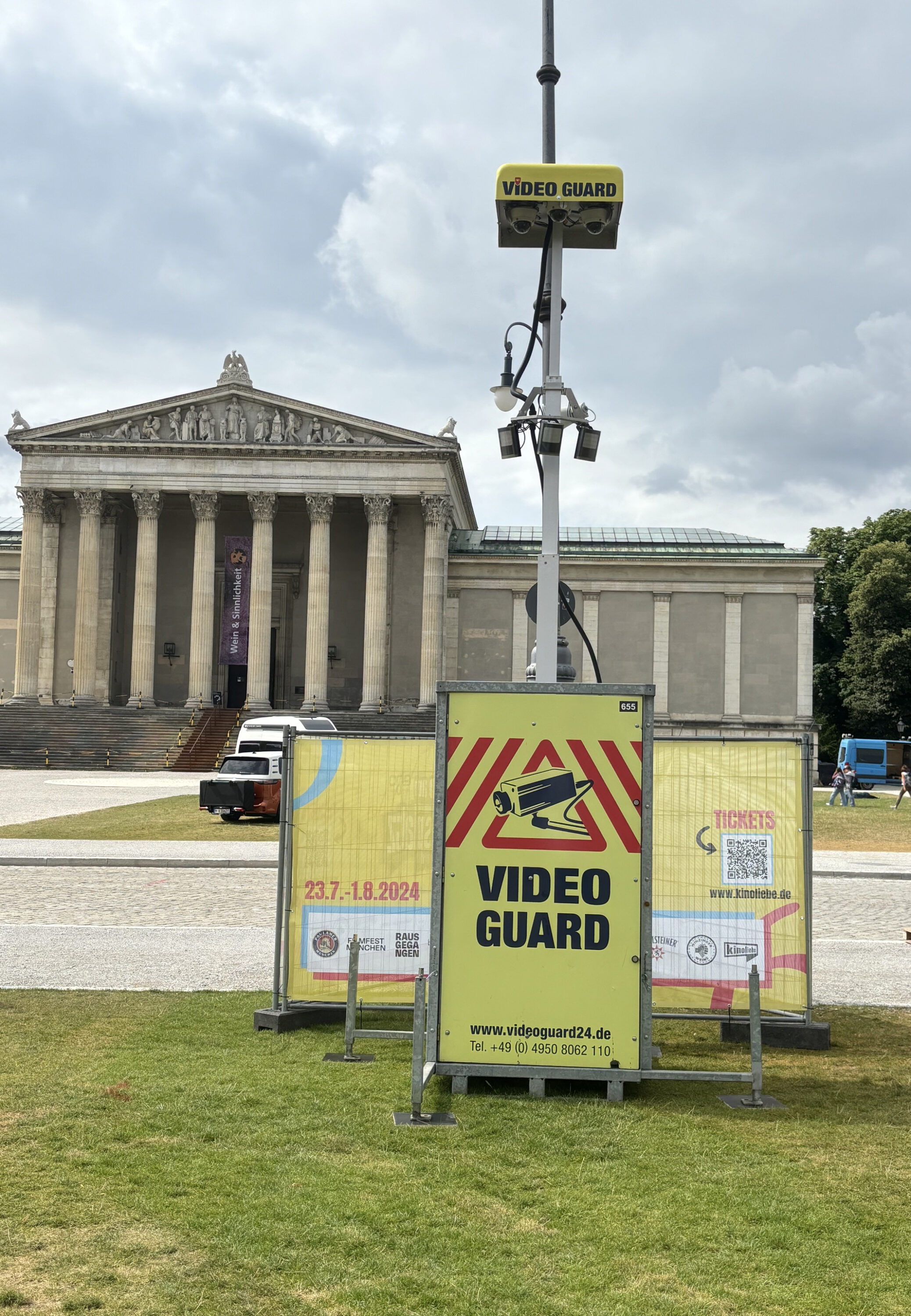 Video Guard in der Bremer Überseestadt